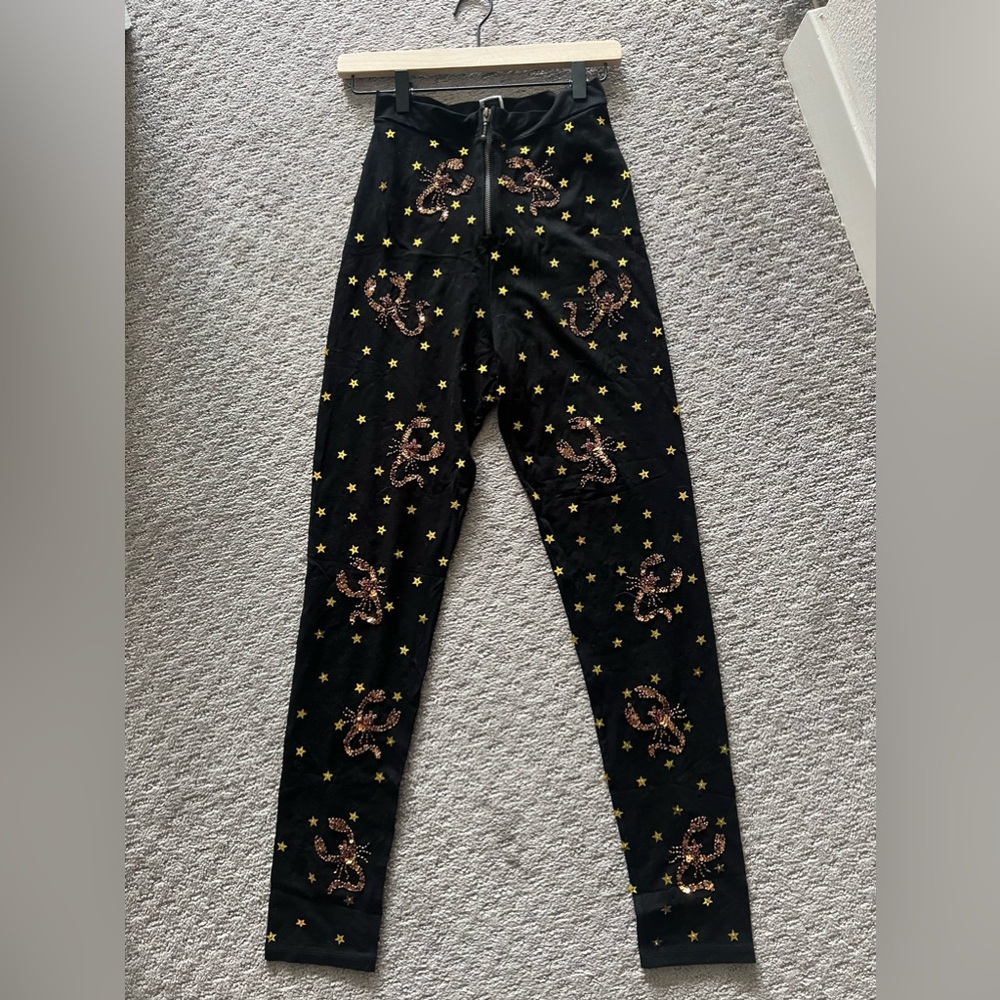Her Pony Sequin Sparkle High Waist Leggings